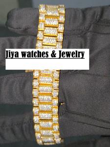 Reloj Mecánico de Lujo VVS Moissanite Diamond Miyota con Correa de Acero Inoxidable y Esfera de Cristal Unisex - Product Image 4