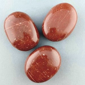 Piedra Preciosa Natural de Jaspe Rojo Pulido, Piedras de Palma de Cristal para Reiki, Decoración del Hogar, Meditación, Piedra de la Preocupación Grande, Feng Shui - Product Image 2