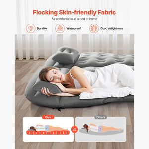 Colchón Inflable Portátil para Auto, Colchoneta de Viaje Acolchada y Reforzada, Cómoda y Resistente para Viajes en Auto - Product Image 3