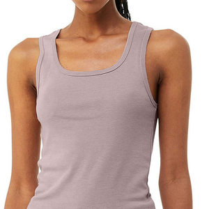 Vêtements de sport, débardeurs grande taille pour femmes, best-sellers, prix de gros, logo personnalisé et couleur unie, confortables - Product Image 6