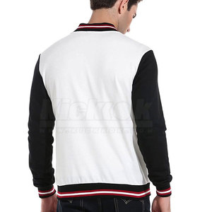 Long Sleeves Latest Design High Quality Winter Jacket Men Top Selling Custom Design Letterman Canvas <b>Stand</b> Collar Breathable - Product Image 2