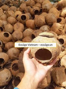 บ้านที่เป็นธรรมชาติสำหรับเพื่อนขนนกของคุณ |   บ้านนกทำมือจากเปลือกมะพร้าวสำหรับสวนและใช้งานกลางแจ้ง - Product Image 6