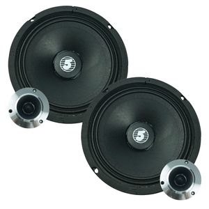 Altoparlante per auto professionale da 6,5 pollici, 2 pezzi, ricambio, 360W, 4 Ohm/8 Ohm, 60W, Super Tweeter in alluminio, Tromba acustica - Product Image 1