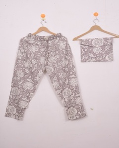 Ensembles de pyjama en coton doux imprimés à la main 2026 – Tenues de nuit respirantes pour l'été à prix avantageux - Product Image 3