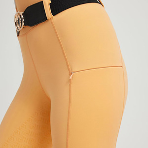 High Waist Womens <b>Equestrian</b> <b>Leggings</b> Silicone Knee Patch Horse Riding Breeches Stretch Breathable Riding Tights - Product Image 5