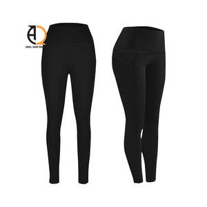 Wholesale Custom <b>Women</b> High Waist Thick <b>Thermal</b> <b>Leggings</b> With Pocket Polyester Warm Winter Fleece Lined Yoga <b>Leggings</b> - Product Image 1