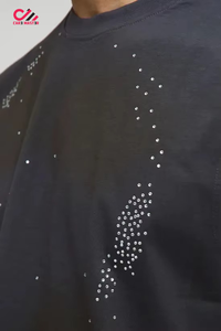 Camisetas de gimnasio sin mangas para hombre con estampado de diamantes de imitación personalizados, camiseta sin mangas de corte ajustado, 100% poliéster, camiseta ligera para correr para hombre - Product Image 6