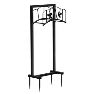 Porta Tubo da Giardino Smontabile 40x20x100 cm, Robusto Organizzatore per Tubi dell'Acqua da Esterno, Supporto per Tubi e Avvolgitubo da Giardino - Product Image 1