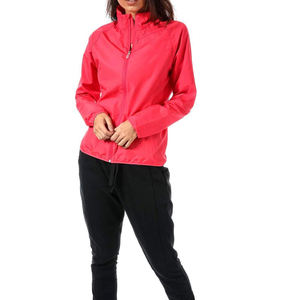 Veste coupe-vent pour femme sur mesure de haute qualité, grande taille, imperméable, tricotée, respirante, doublure en nylon, à capuche, pour l'automne - Product Image 3