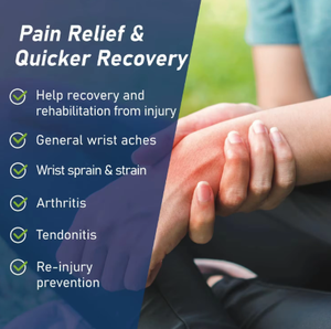 1 unidad de muñequera ajustable para túnel carpiano, soporte de muñeca deportivo para alivio del dolor de tendinitis y artritis, vendaje envolvente para muñeca - Product Image 2