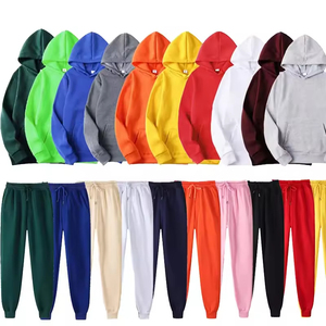 Ensemble de survêtement sportif grande taille pour homme, 2 pièces, avec sweat à capuche et pantalon de jogging - Product Image 5