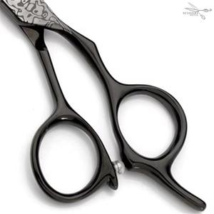 Ciseaux de coiffure professionnels en acier inoxydable 440C, lame tranchante, manche long, pour droitiers, ciseaux de coupe de cheveux - Product Image 5