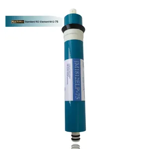 A PLusEdition 1812 75GDP Membrana de agua doméstica ro para máquina de filtro de agua filtro de membrana ro behalter