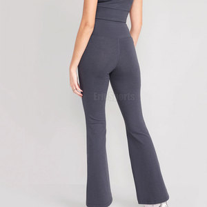 Pantalones de Verano para Mujer, de Alta Calidad, Estilo Casual, Color Sólido, Ecológicos, Transpirables, de Algodón/Poliéster - Product Image 4