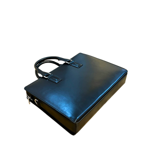 Genuine Leather Soft Laptop <b>Bag</b> Waterproof Luxury Casual Design Elegant Black Sturdy Stand Premium Business Style - Product Image 3