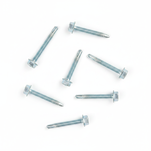 Tornillos Autoperforantes con Cabeza Hexagonal, Rosca Gruesa, Acero Zincado, Clase 8.8, Métricos - Product Image 3