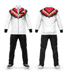Conjunto Deportivo de Otoño para Hombre, Talla Grande, Ecológico, para Correr, de Poliéster, Negro y Rojo, para Entrenamiento de Invierno - Product Image 2
