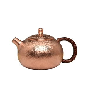 Bouilloire en cuivre pour le bureau et la vaisselle Bouilloire de service à thé en cuivre pour une taille et un design personnalisés - Product Image 1