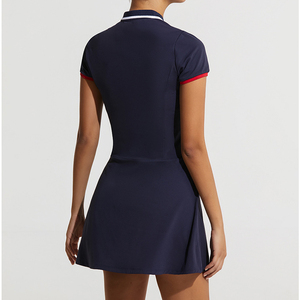 Vestido de Tenis Personalizado para Mujer, Último Modelo, Corte Ajustado, Vestido Deportivo para Golf, Ropa Deportiva Femenina, Uniforme de Tenis al por Mayor - Product Image 4