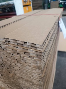 Recyclable and Useful Customizable Corrugated <b>Cardboard</b> <b>Sheets</b> from Vietnam Kraft Paper Honeycomb Shipping Packaging Label - Product Image 4