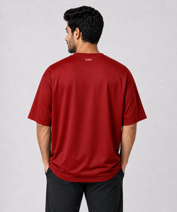 เสื้อยืดทรงหลวมสำหรับผู้ชาย มีจำหน่ายในขนาด สี และดีไซน์ที่สามารถปรับแต่งได้ เสื้อยืดทรงหลวมคุณภาพสูงแบบ OEM ที่ดีที่สุด - Product Image 2