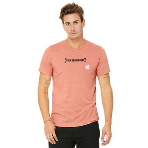 Camiseta Casual para Hombre, Cuello Redondo, Lavado Ácido, Manga Corta, 100% Algodón, Talla Grande, 320g, Ecológica, Secado Rápido, OEM - Product Image 1