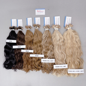 Extensions de Cheveux Humains Ondulés Remy à Bande Texture Naturelle Soyeuse Douce Vietnamienne Longue Durée Vente en Gros - Product Image 5