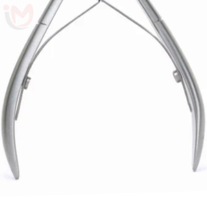 Professional Double Sharpened Classical Cuticle Nipper Stainless Steel Curved <b>Pointed</b> Portable Wide Jaw Opening Manicure - Product Image 3