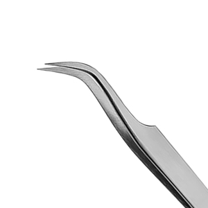 Pince à cils professionnelle incurvée de qualité export, outil applicateur de cils à pointe fine pour cils individuels, classiques et volume - Product Image 4