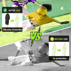 Factory Wholesale <b>Waterproof</b> Lightweight Baseball & Basketball <b>Sliding</b> Mitt Neoprene Stretch Adult and Youth Sizes <b>Sliding</b> Mitts - Product Image 5