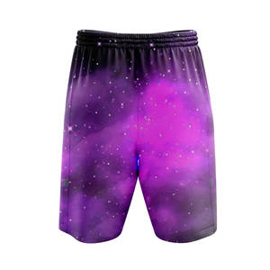 Shorts de baño para hombre 100% poliéster sublimado, con cordón ajustable, estampado, ecológicos, de secado rápido, transpirables y con protección solar. - Product Image 2