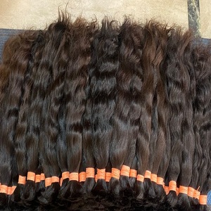 100% vrais paquets de cheveux humains vierges cambodgiens Double dessiné Extensions de vague naturelle Remy Grade indien armure Style Curl italien - Product Image 3