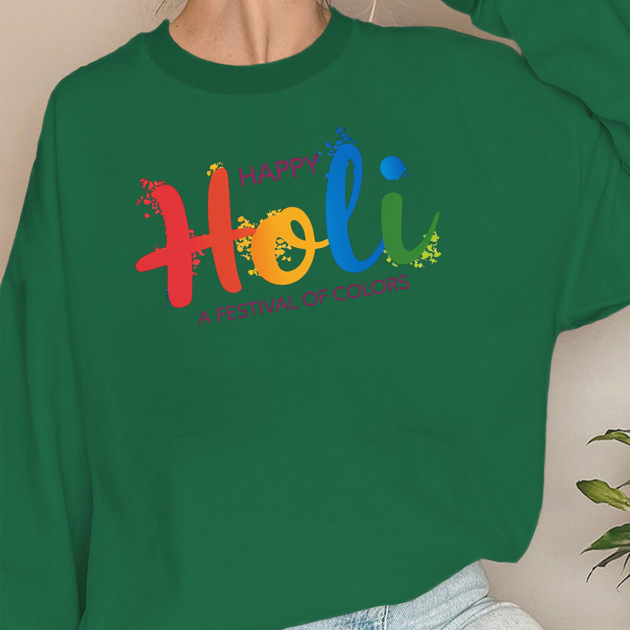 สีเขียว