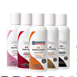 Tinte de Cabello Vegano Semipermanente OEM para Mujeres, Sin Crueldad, Colores Rosas Brillantes y Duraderos, Sin Amoníaco, en Crema/Gel en Tubo - Product Image 2