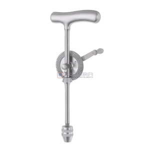 Outil chirurgical pour le perçage osseux, applications orthopédiques, instruments médicaux, perceuse osseuse Moore complète avec 3 forets hélicoïdaux - Product Image 1