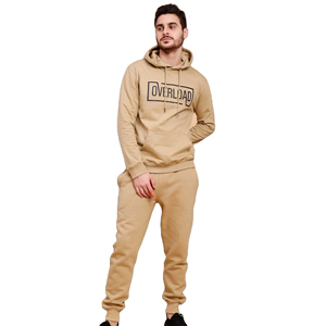 Conjunto Deportivo Informal Transpirable con Capucha para Hombre, Otoño/Invierno, Pantalones Deportivos con Logotipo Personalizado al por Mayor, Pantalones de Chándal de Forro Polar, Talla Grande - Product Image 1
