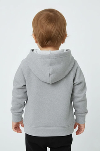 เสื้อฮู้ด sosh 4มีฮู้ดเสื้อสวมหัวลายดอกไม้บานเล็กๆสำหรับเด็ก - Product Image 2