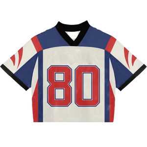 Camiseta de Fútbol de Malla de Manga Corta, Ropa Deportiva Transpirable con Estampado Digital, Venta al Por Mayor - Product Image 3