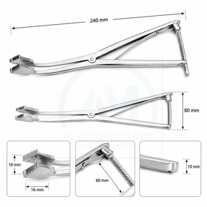Veterinary Lamina Bone Spreader Stainless Steel Surgical Instrument Operation Orthopedic Tool - Product Image 5