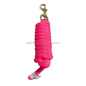Custom made Colorful Nylon Horse Lead rope with <b>snap</b> <b>hook</b> - Product Image 4