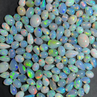 Pierres précieuses Trimurti Gems, prix bas, opale de feu blanche naturelle, 10-25 mm |   Pierres précieuses en vrac pour la fabrication de bijoux, opale, vente en gros