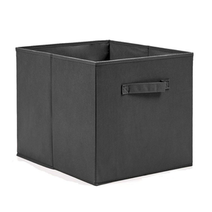 Foldable Non-Woven Cloth Organizer <b>Stackable</b> <b>Storage</b> Bins with Lids 10kg Load Capacity Reusable for Efficient Organization - Product Image 4