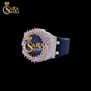 Excelente Reloj de Pulsera con Esfera Rosa y Diamantes Naturales, Correa de Goma, con Fecha, Disponible a un Precio Accesible - Product Image 3
