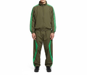 Custom Men's Vintage <b>90s</b> Color Block Plus Size Lightweight Winter Casual 2-in-1 Cotton Shell <b>Tracksuit</b> Set - Product Image 1