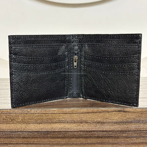 Cartera de Cuero Repujado Estilo Western Hecha a Mano con Diseño de Tractor, Múltiples Ranuras para Tarjetas y Bolsillo con Cremallera, Carteras Bifold Duraderas - Product Image 6