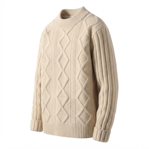 Men Winter Ski <b>Sweater</b> Thick Warm Knit Pullover Comfortable Casual <b>Sweater</b> for Outdoor Travel and Daily Wear - Product Image 3