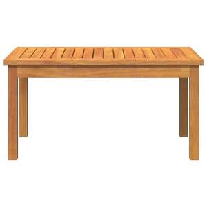 Mesa de Centro de Madera Maciza de Acacia, Mesa de Exterior Natural con Acabado en Aceite - Product Image 6