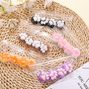 NEW Adorable Four-leaf Cat Paw Stress Toy - Soft Fidget Sensory Gift for Kids Adults Office Desk <b>Fun</b>-Party Favors-Anxiety Relief - Product Image 1