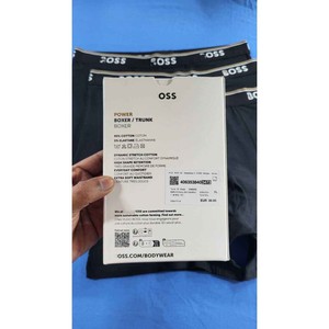 Lot de 3 boxers classiques pour hommes, anti-bactériens, respirants, antistatiques, durables, 90 % polyester, 10 % élasthanne, tricotés - Product Image 2