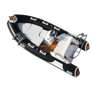 <span class=keywords><strong>Bateau</strong></span> pneumatique en fibre de verre avec coque en Hypalon, fabriqué en Chine, Rib 430C, à vendre - Product Image 3